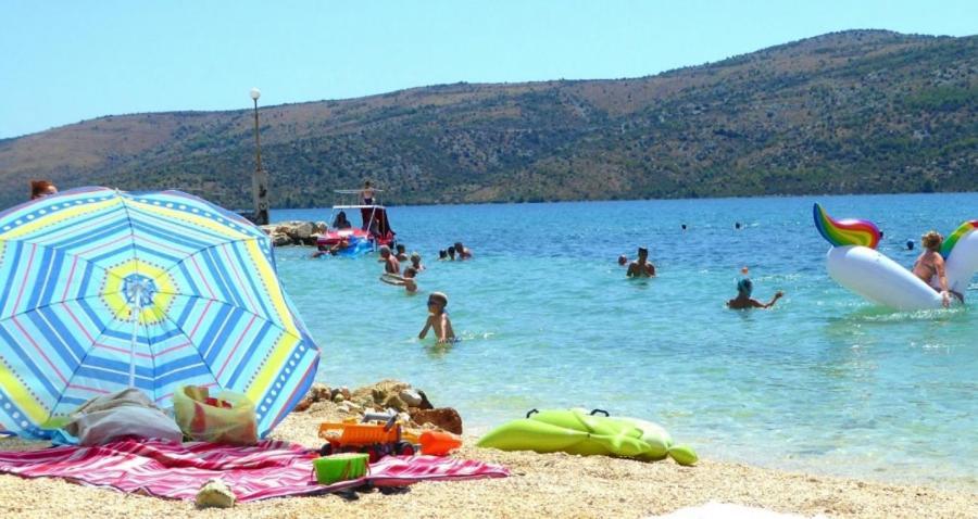 Villa luxury Trogir Seget Vranjica Exterior foto